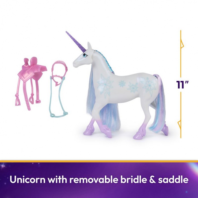 Unicorn Academy borstande enhörning Glacier 24 cm