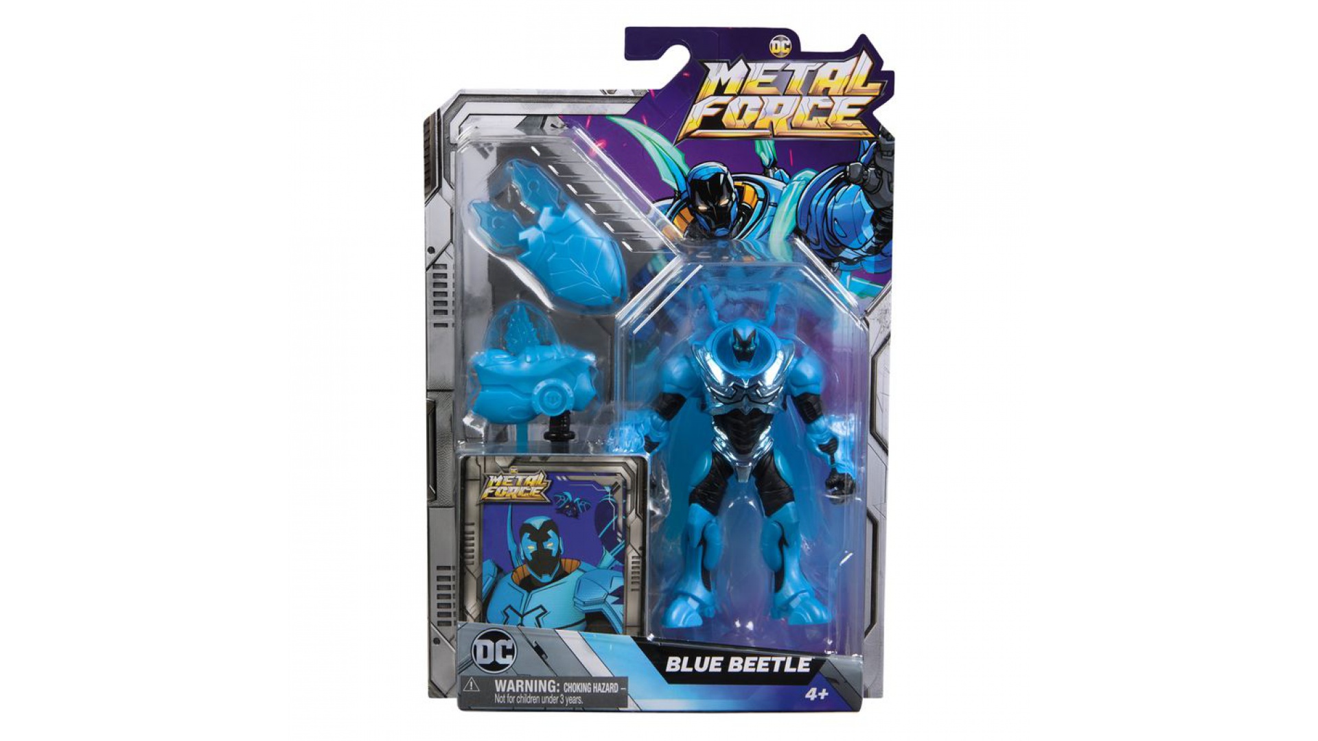 Levně DC Metal Force akční figurka Blue Beetle 10 cm