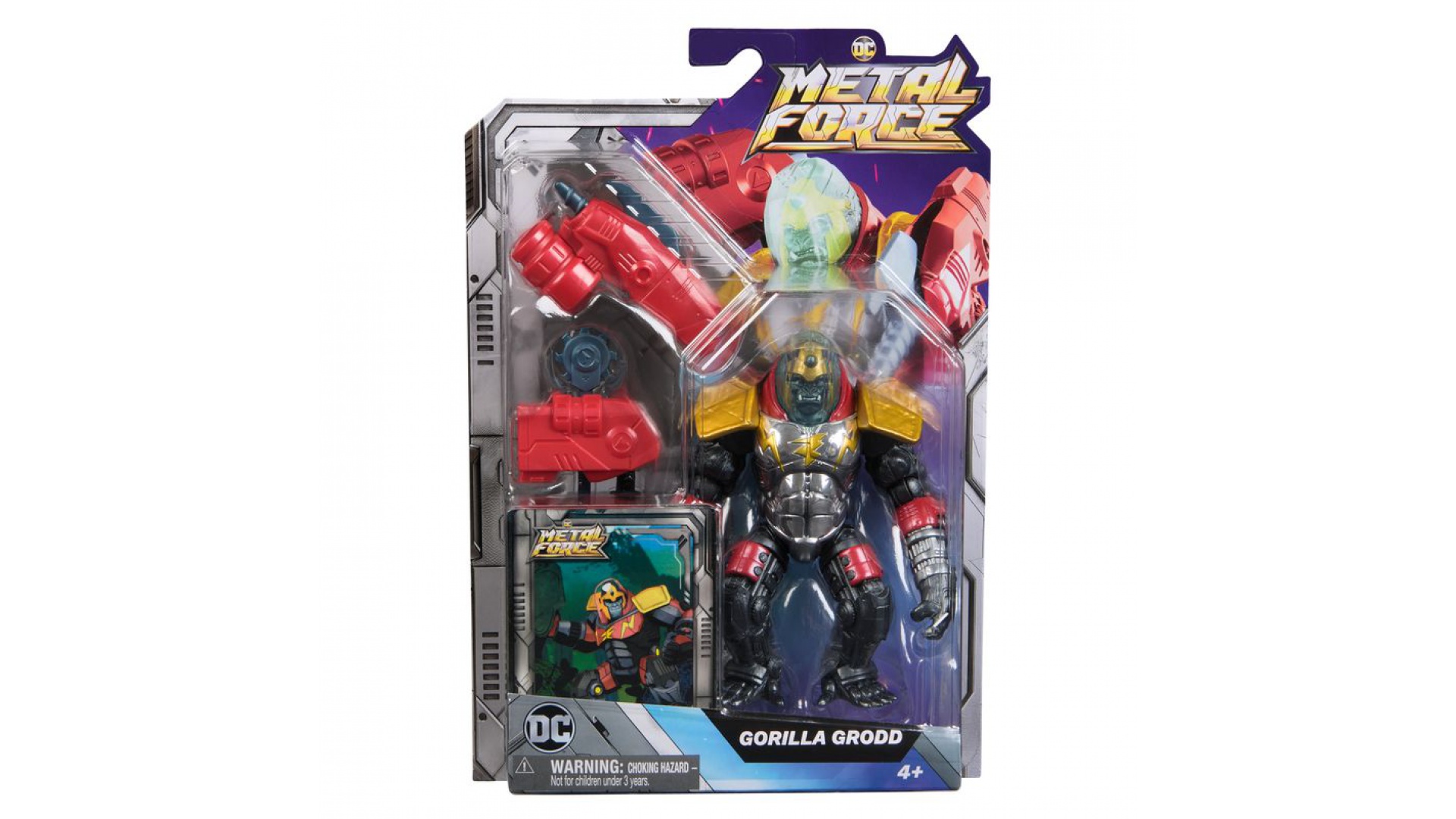 Levně DC Metal Force akční figurka Gorilla Grodd 10 cm