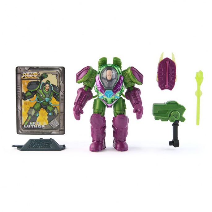 DC Metal Force actionfigur Lex Luthor 10 cm