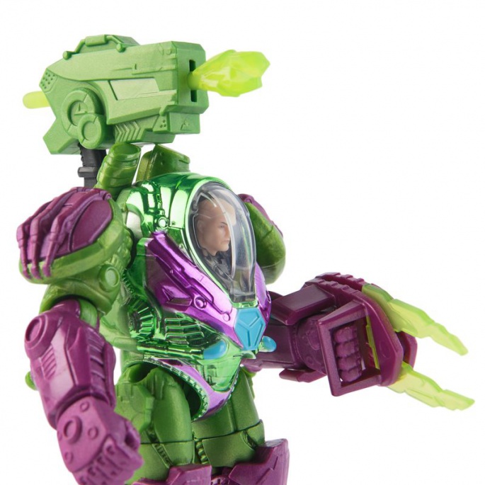 DC Metal Force actionfigur Lex Luthor 10 cm