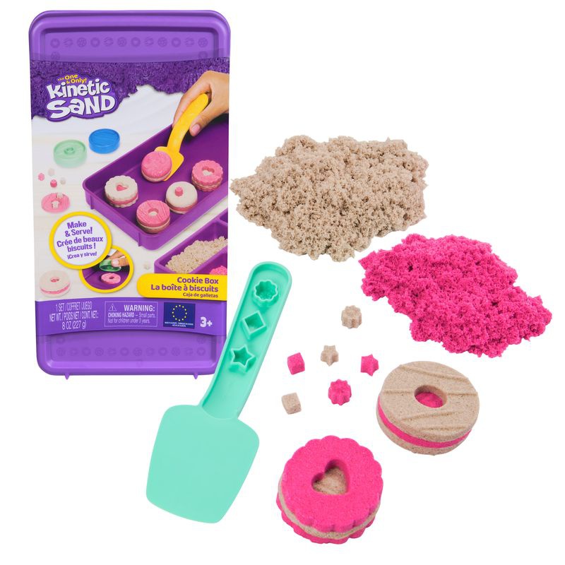 Kinetic Sand tvoření koláčků