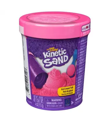 Kinetic Sand rosa Eis im Becher