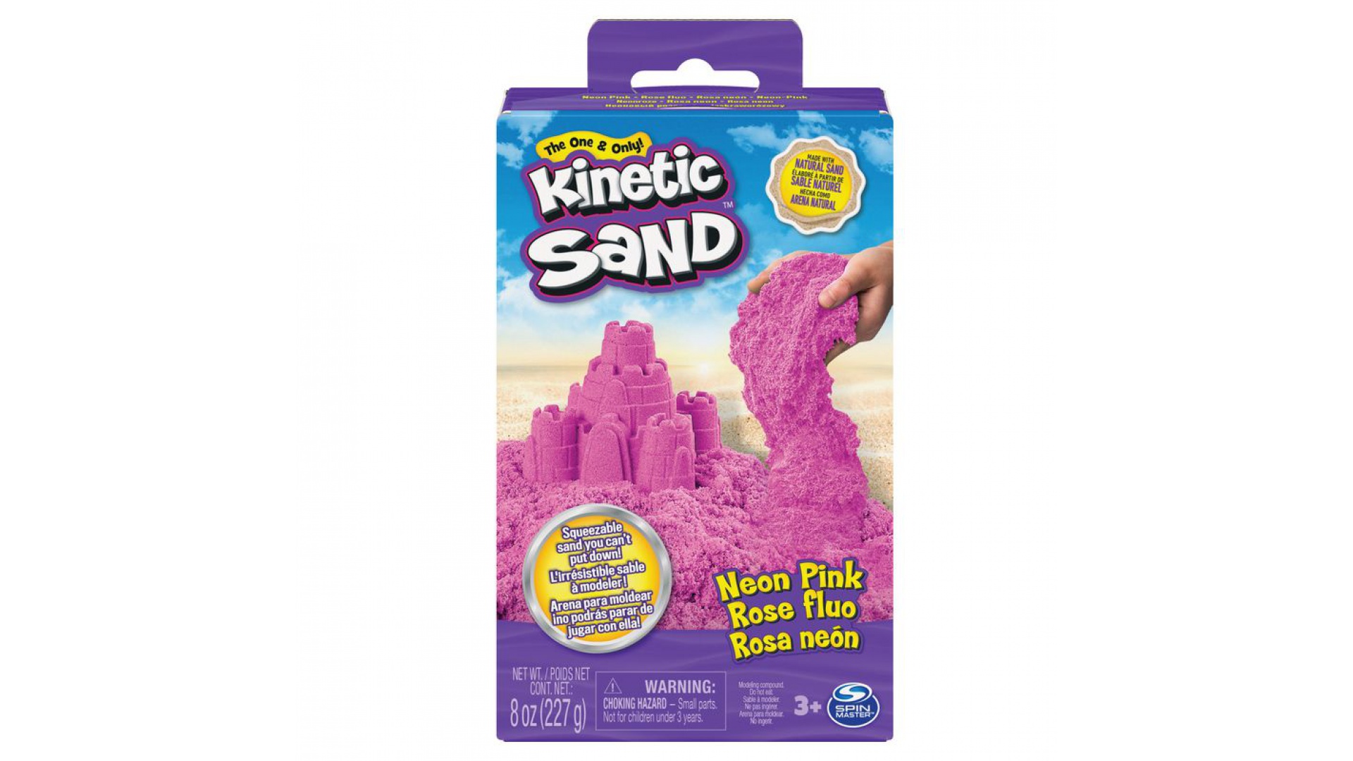 Levně Kinetic Sand neonově růžový písek
