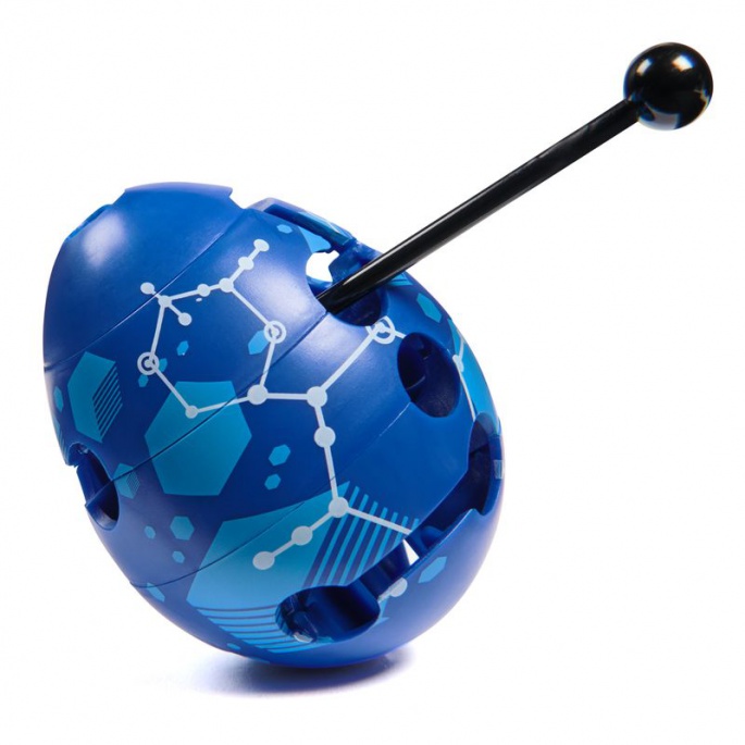 Rubiks kub äggformad blå