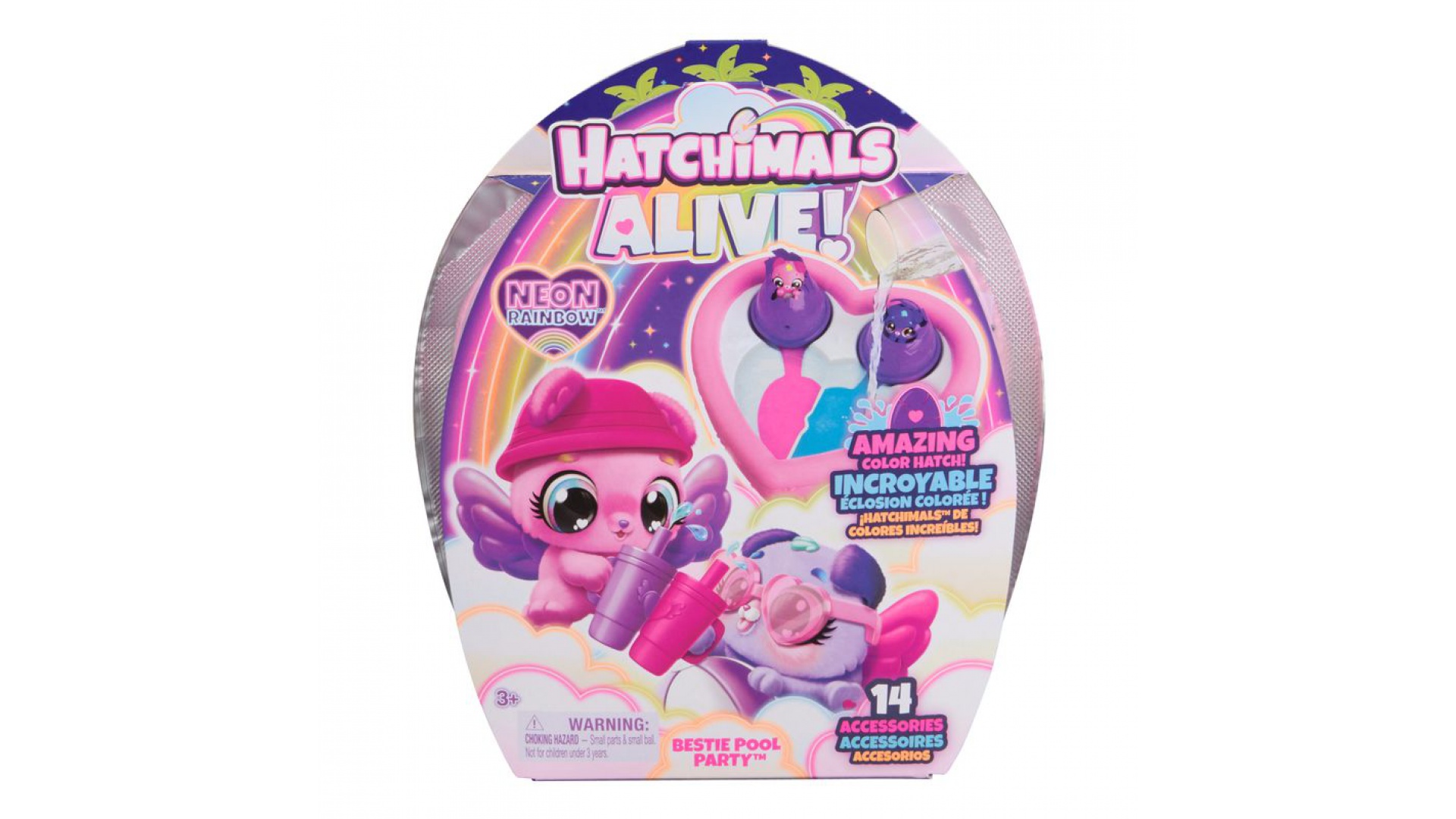 Hatchimals bazénová párty zvířátek