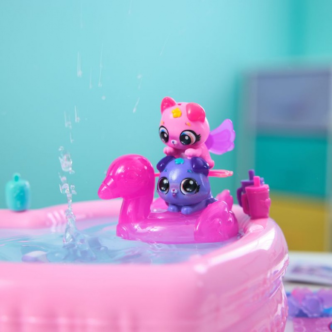 Hatchimals poolparty för djur