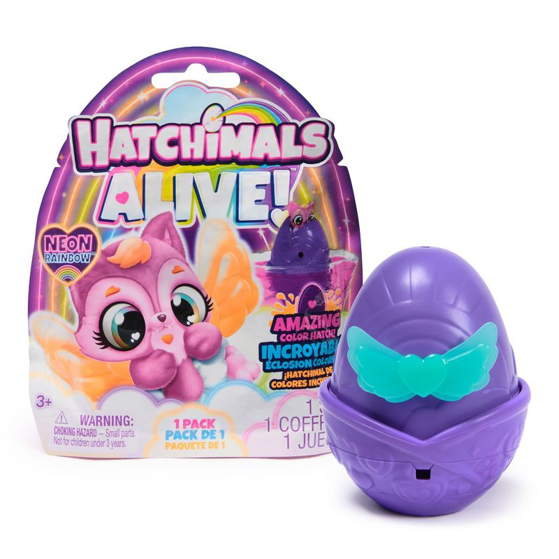 Hatchimals Neon Regnbåge en förpackning