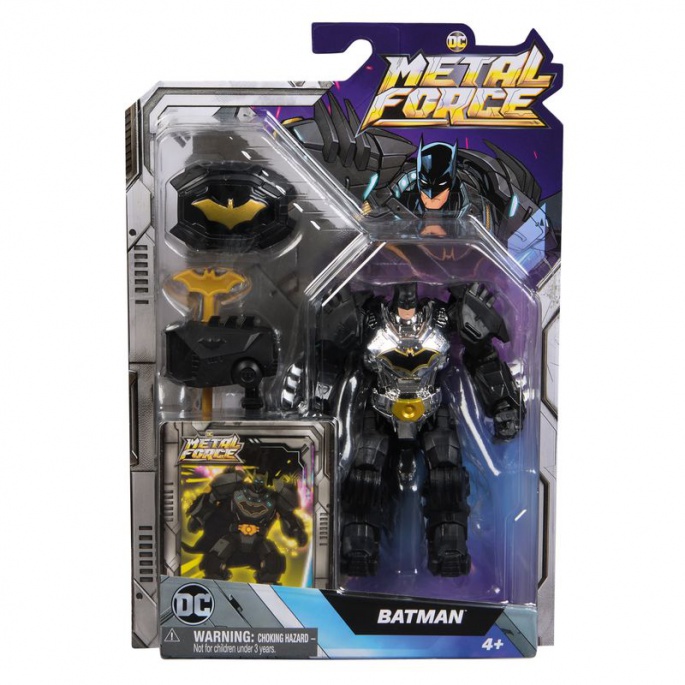 DC Metal Force actionfigur Batman 10 cm
