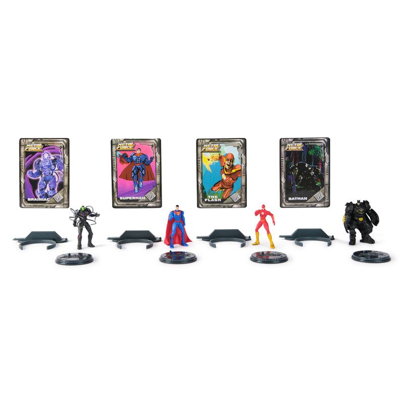 DC Metal Force multipack figurer med bas 5 cm