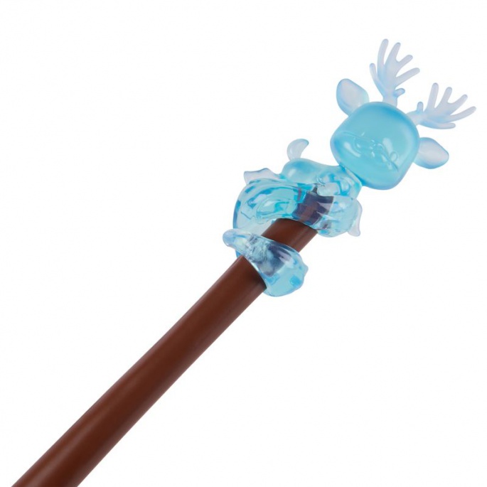 Harry Potter trollstav med lysande Patronus + Harry och Cho figurer till halva priset