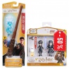 Harry Potter trollstav med lysande Patronus + Harry och Cho figurer till halva priset