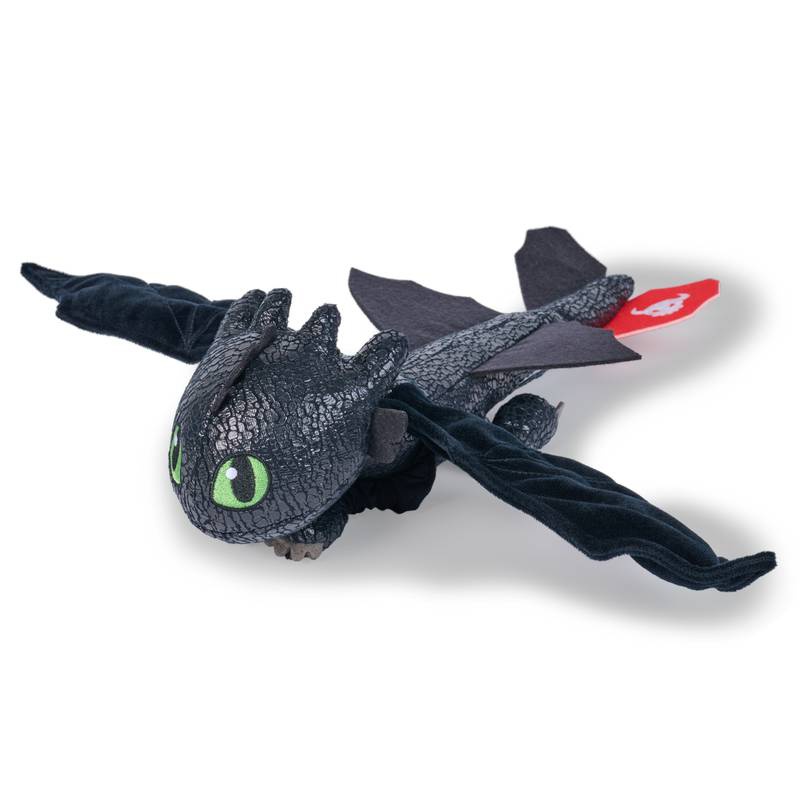 Hur man tränar en drake plyschfigur Toothless kramande