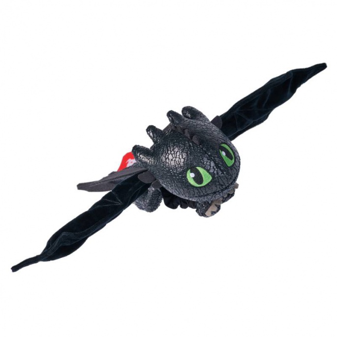 Hur man tränar en drake plyschfigur Toothless kramande