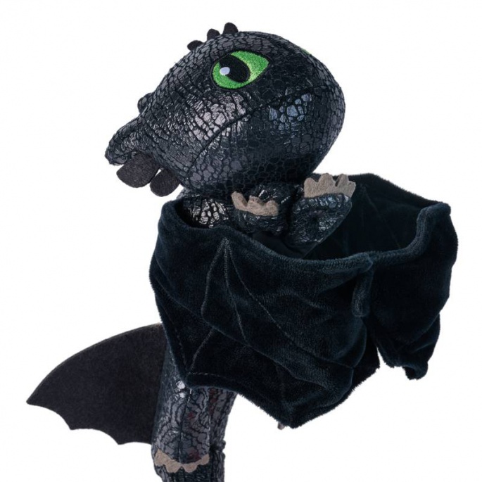 Hur man tränar en drake plyschfigur Toothless kramande