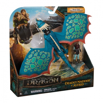 Sådan træner du din drage Drage a Viking Deadly Nadder a Astrid