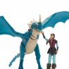 How to Train Your Dragon drake och Viking Nodr Dödskalle och Astrid