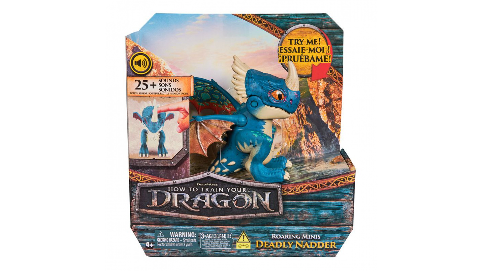 Ako si vycvičiť draka mini drak so zvukmi a pohybom Noder Smrťák
