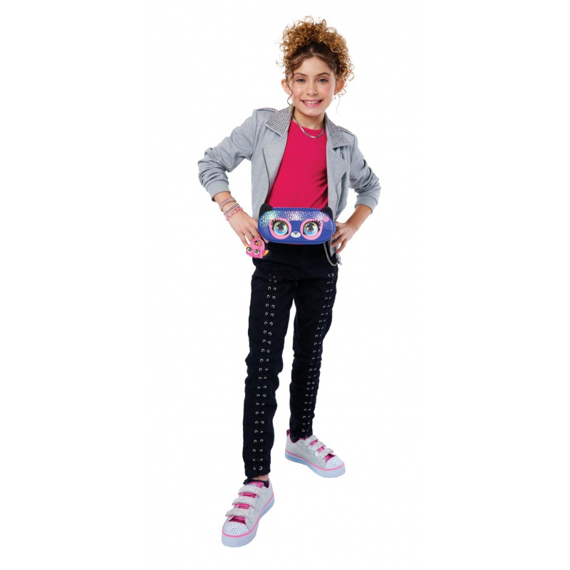 Purse Pets interaktiv midjeväska gepard