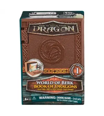 Figurine Dragons avec cartes dans le livre Dragon