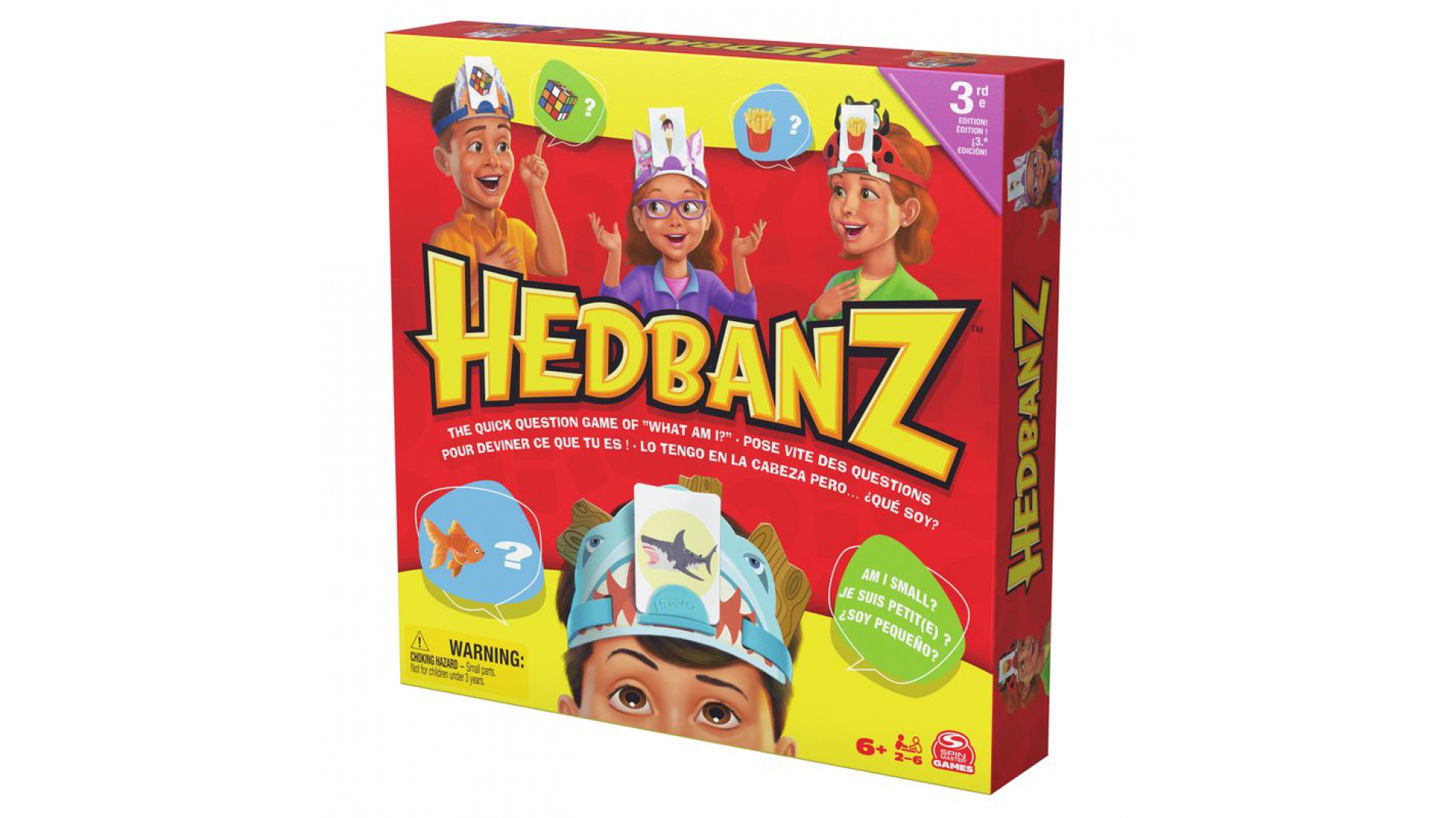 Spoločenská logická hra Hedbanz 2025 od Spin Master Games