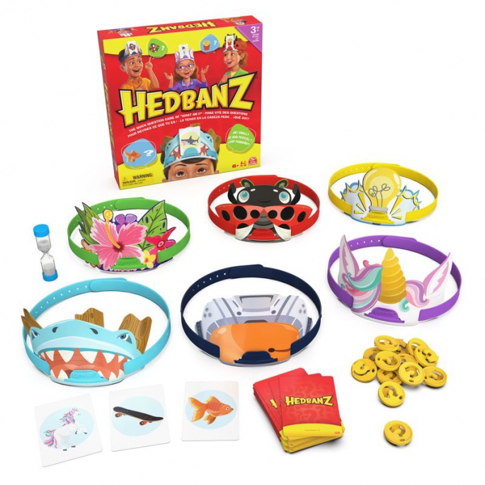 Spin Master Games sällskapsspel gissningslek Hedbanz 2025