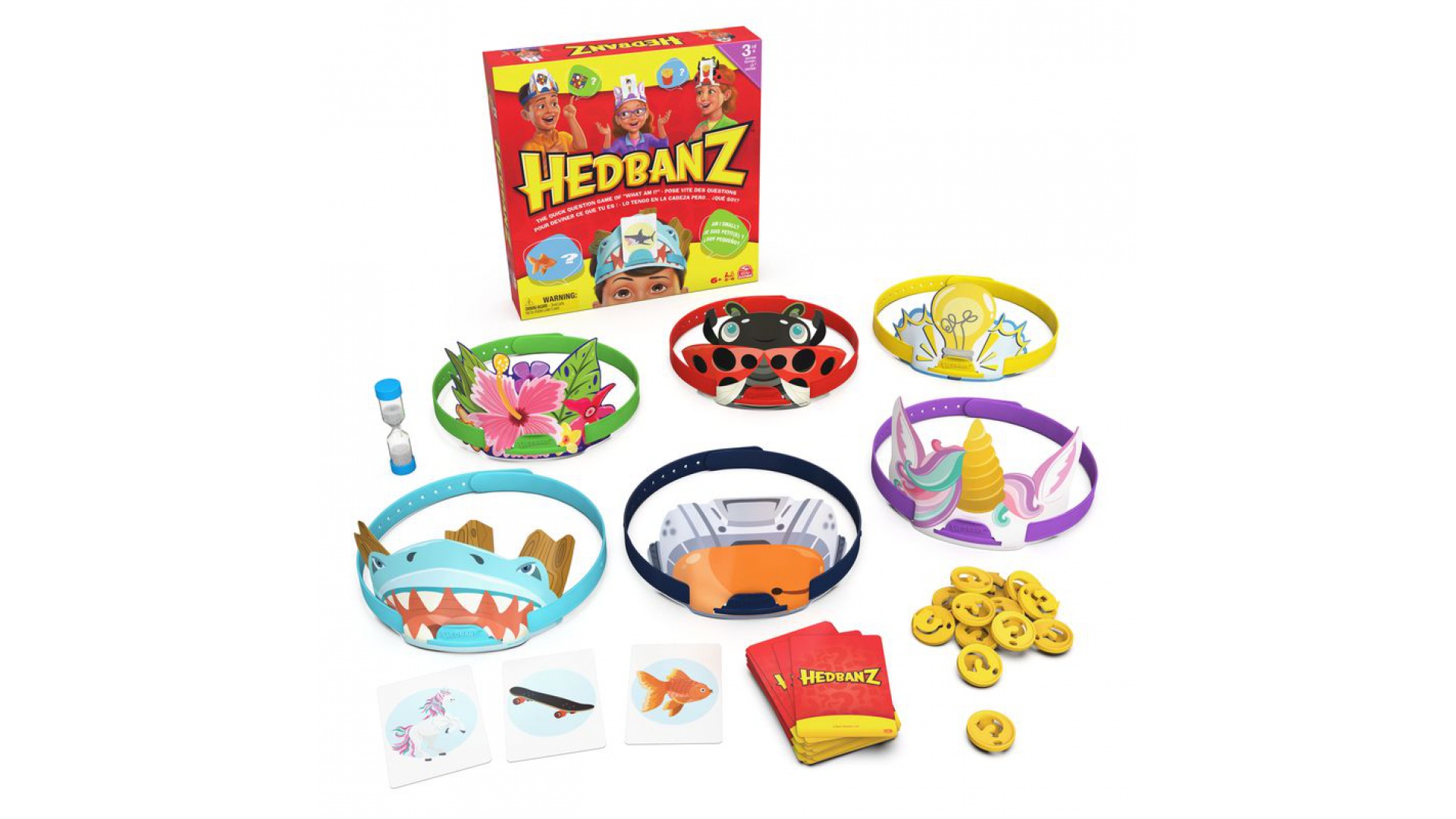 Spoločenská logická hra Hedbanz 2025 od Spin Master Games