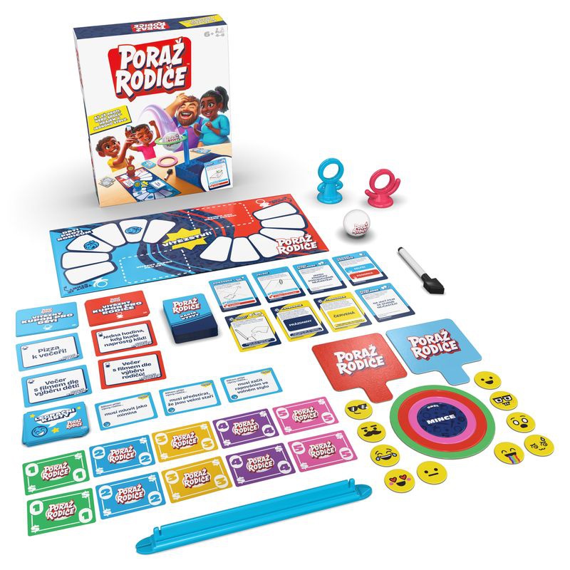 Spin Master Games sällskapsspel Slå föräldrarna 2025 - svensk version