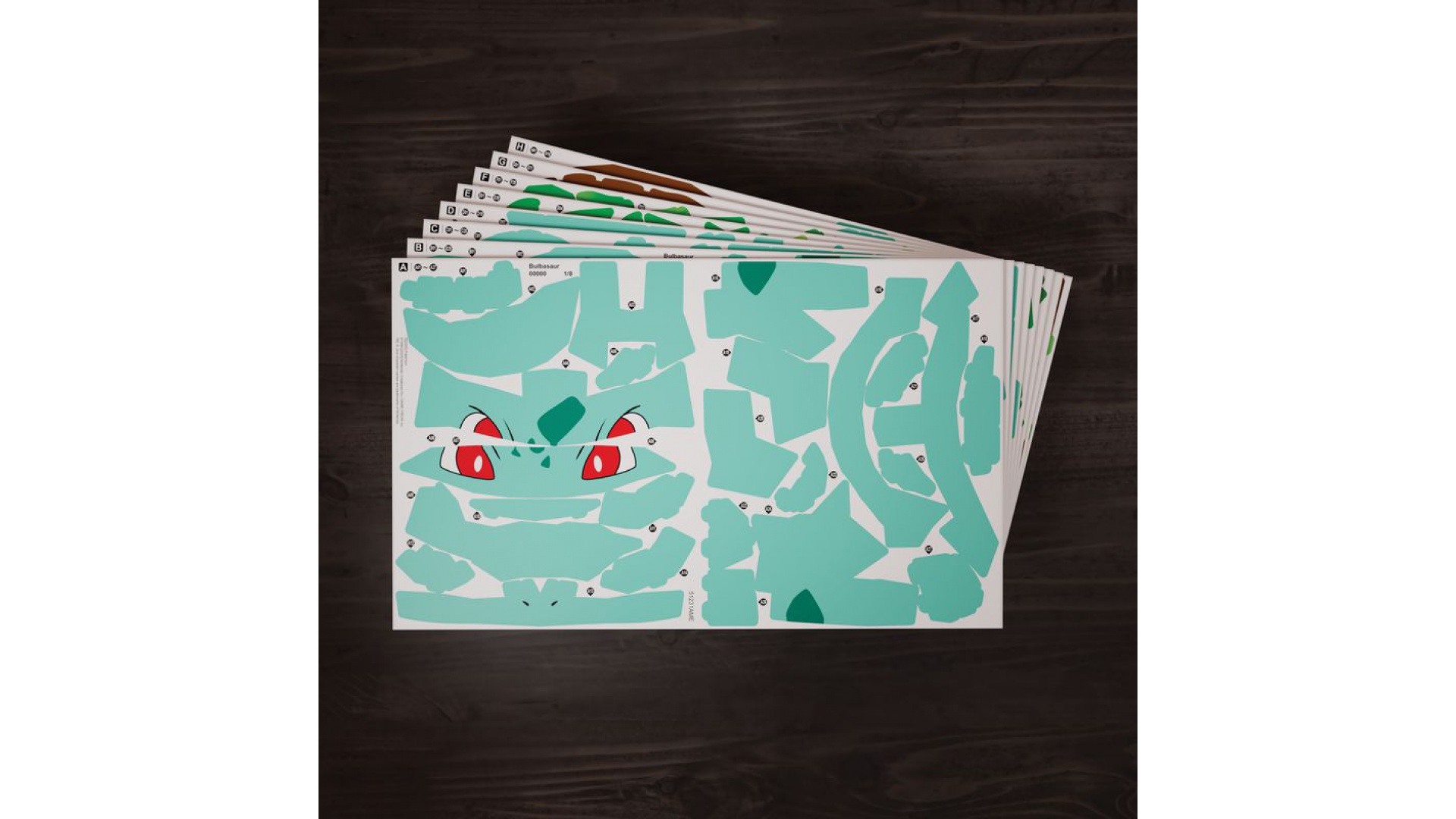 Pokémon Bulbasaur 3D puzzle