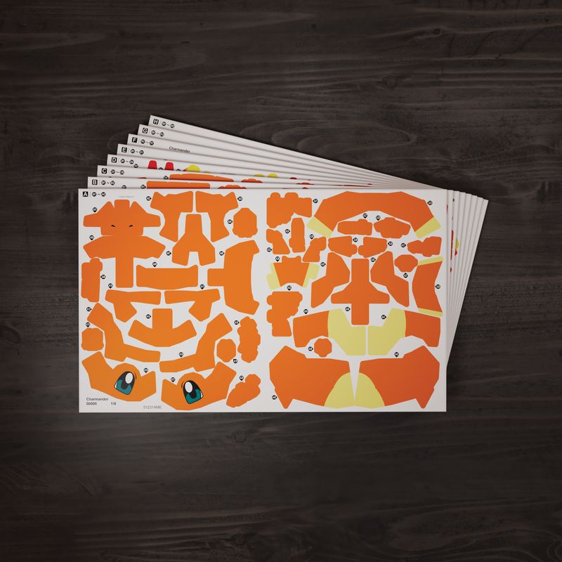 Pussel Pokémon Charmander 3D