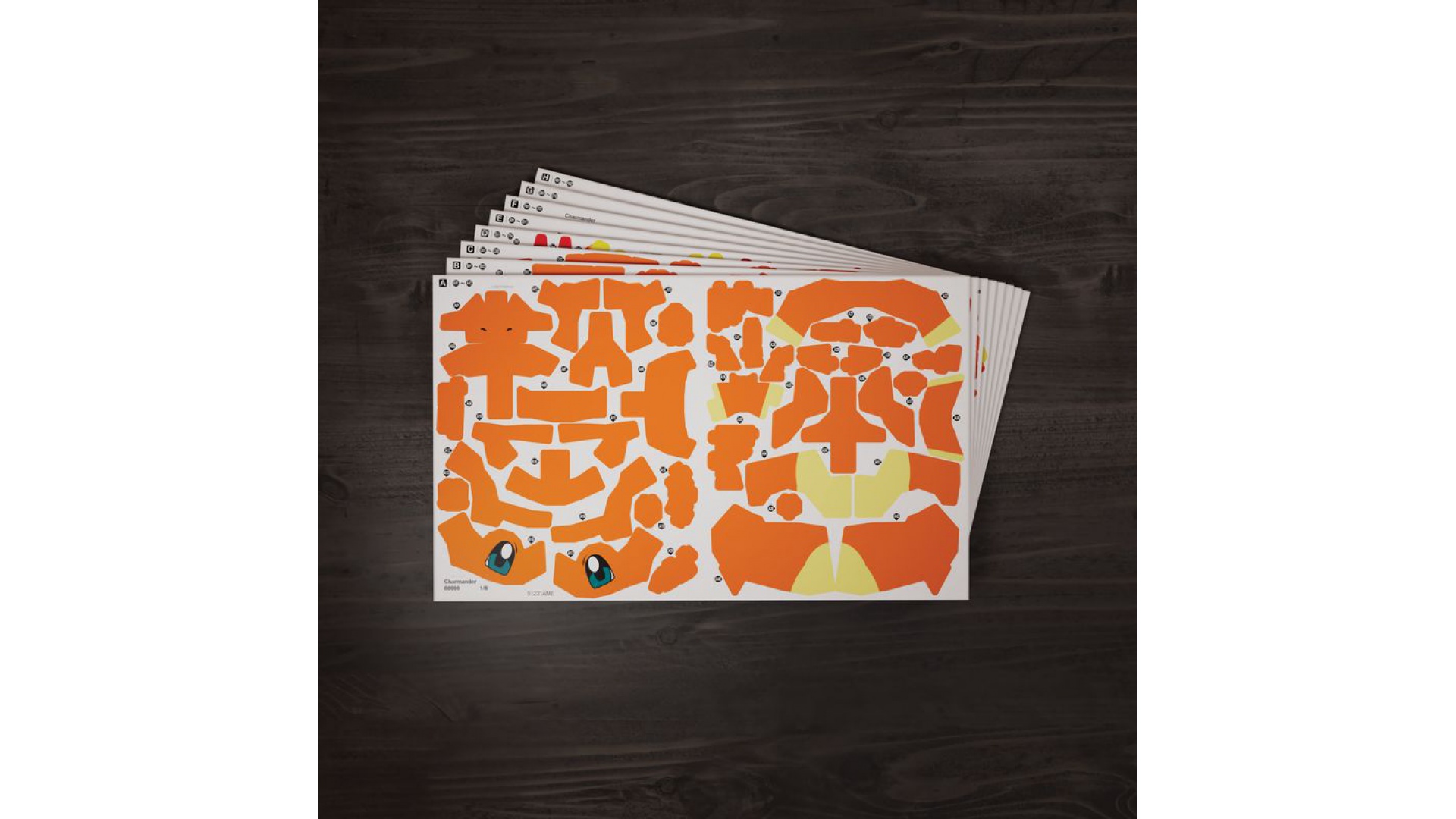 Pokémon Charmander 3D puzzle