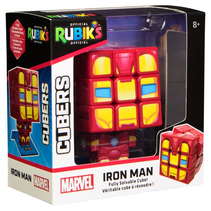Rubiks kub 3x3 Iron Man