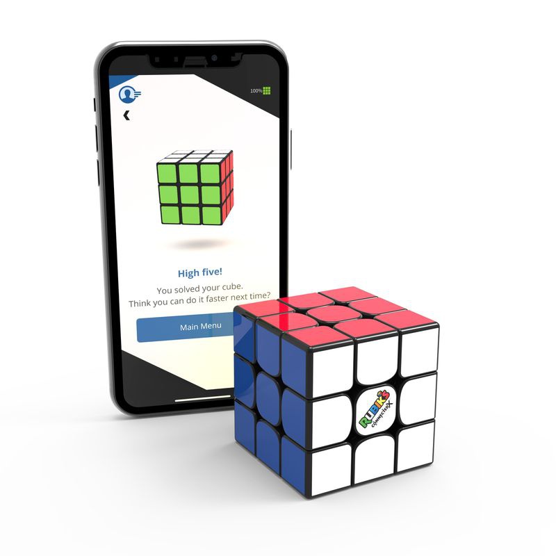 Rubiks kub 3x3 ansluten till app