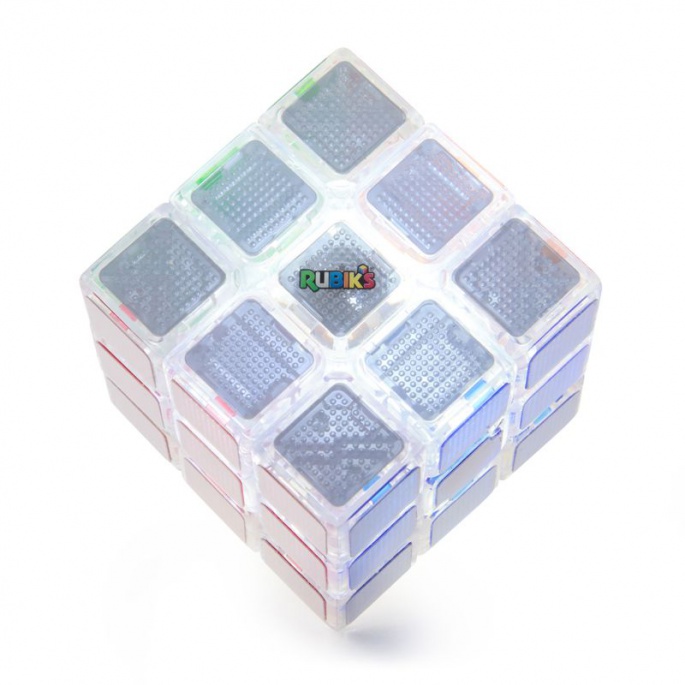 Rubiks kub 3x3 pulserande ljus