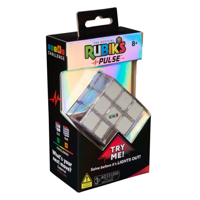 Rubiks kub 3x3 pulserande ljus