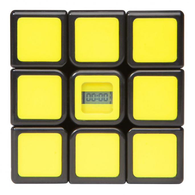 Rubiks kub 3x3 med inbyggd tidtagare