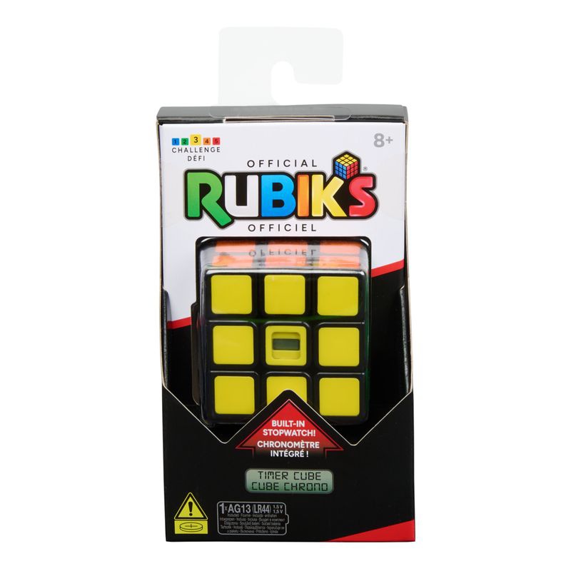Rubiks kub 3x3 med inbyggd tidtagare