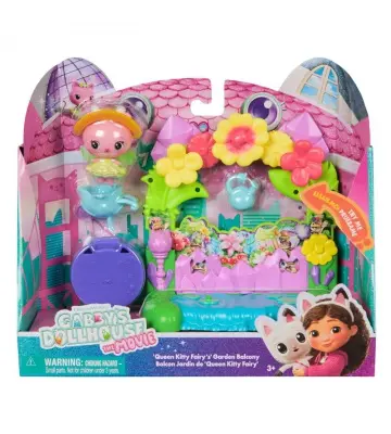 Gabby's Dollhouse im Film: Balkon-Spielset Garten