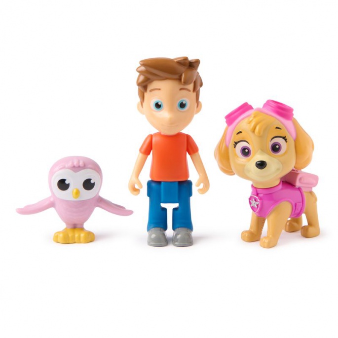 Paw Patrol-figur Skye och Alex Porter
