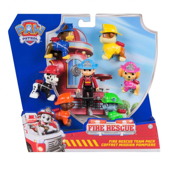 Paw Patrol Fire Rescue multipack med figurer