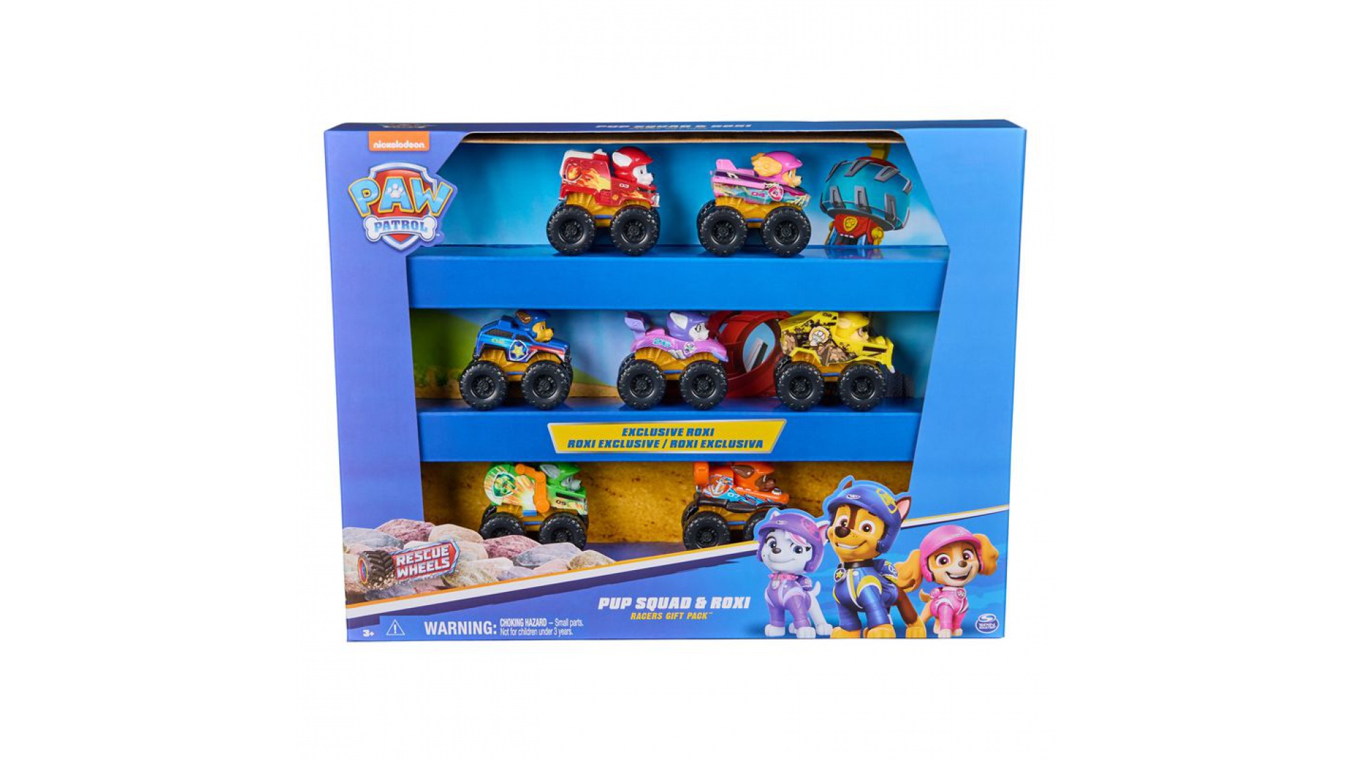 Levně Tlapková patrola multi balení mini autíček Rescue Wheels