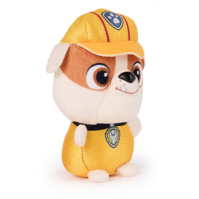 Paw Patrol plyschfigur Rubble 7,5 cm