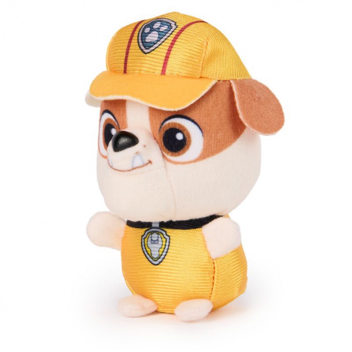 Paw Patrol plyschfigur Rubble 7,5 cm