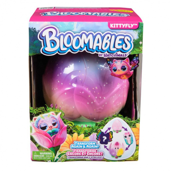Hatchimals Bloomables poupě s překvapením koťátka