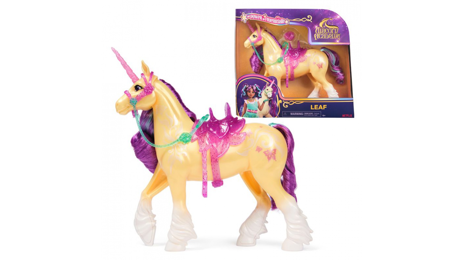 Akadémia Jednorožcov Česaný Jednorožec Lístok 24 Cm