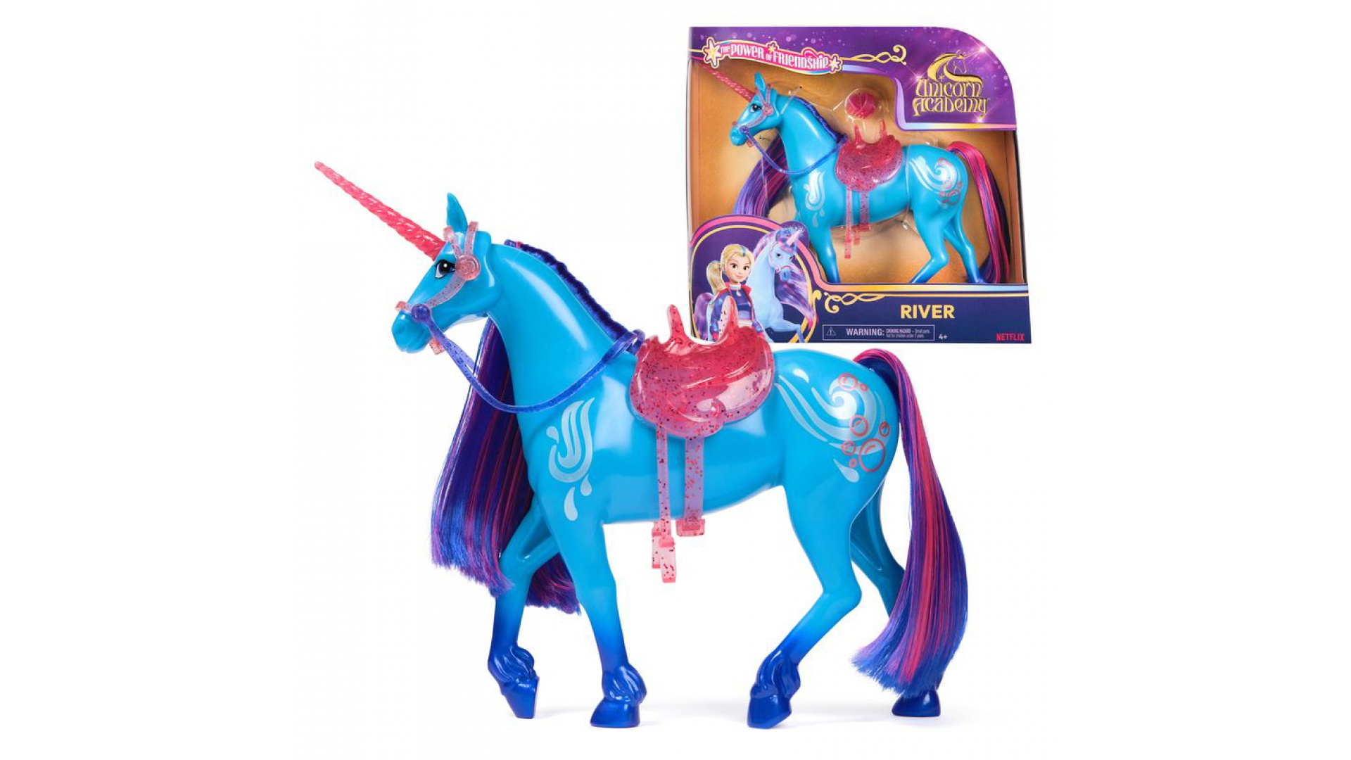Akadémia Jednorožcov Česací Jednorožec River 24 Cm