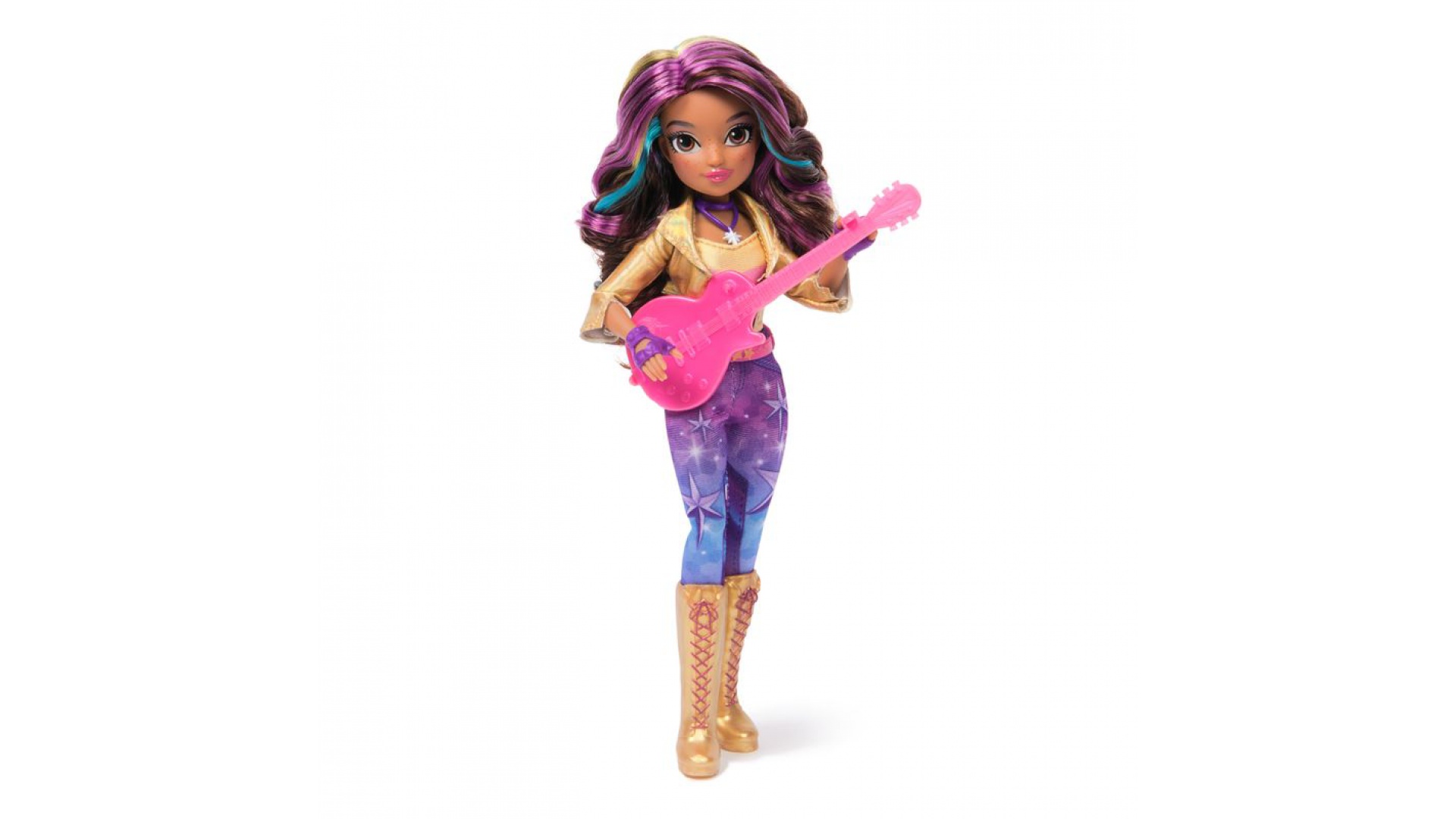 Akadémia jednorožcov bábika Sophia s gitarou 24 cm