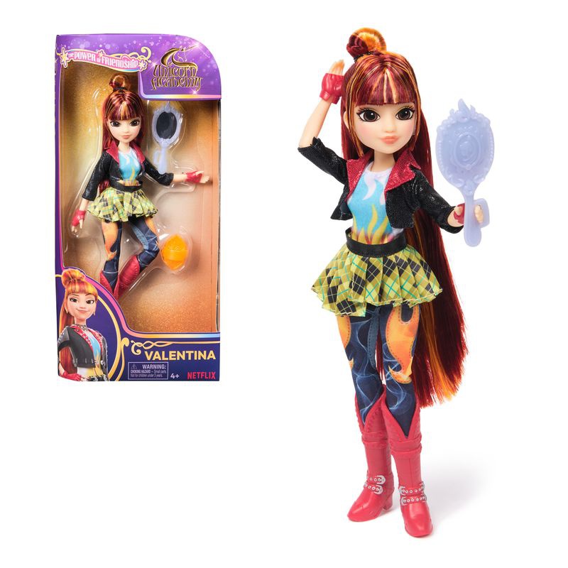 Unicorn Academy docka Valentina med spegel 24 cm