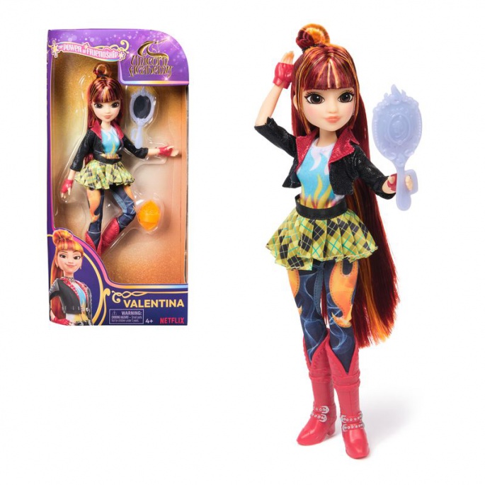 Unicorn Academy docka Valentina med spegel 24 cm