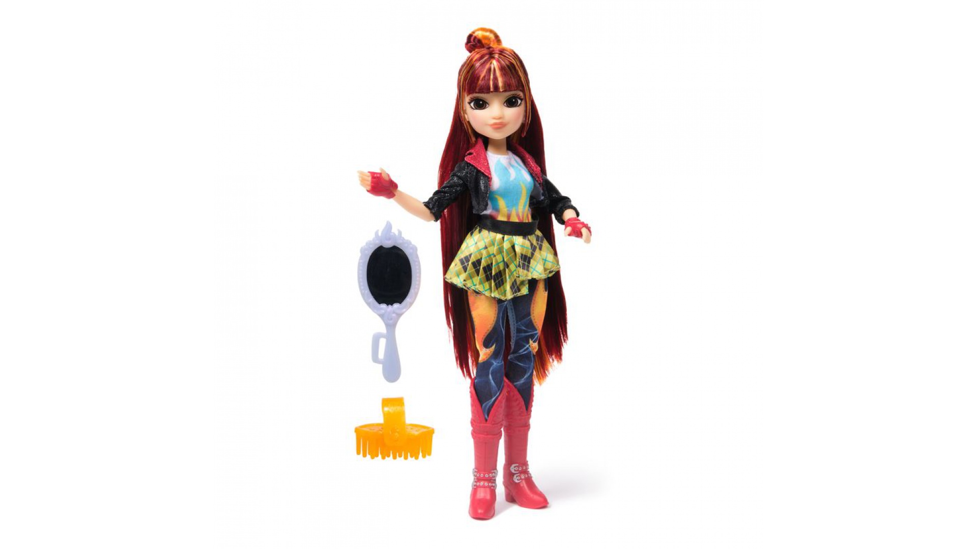 Akadémia jednorožcov bábika Valentina so zrkadielkom 24 cm